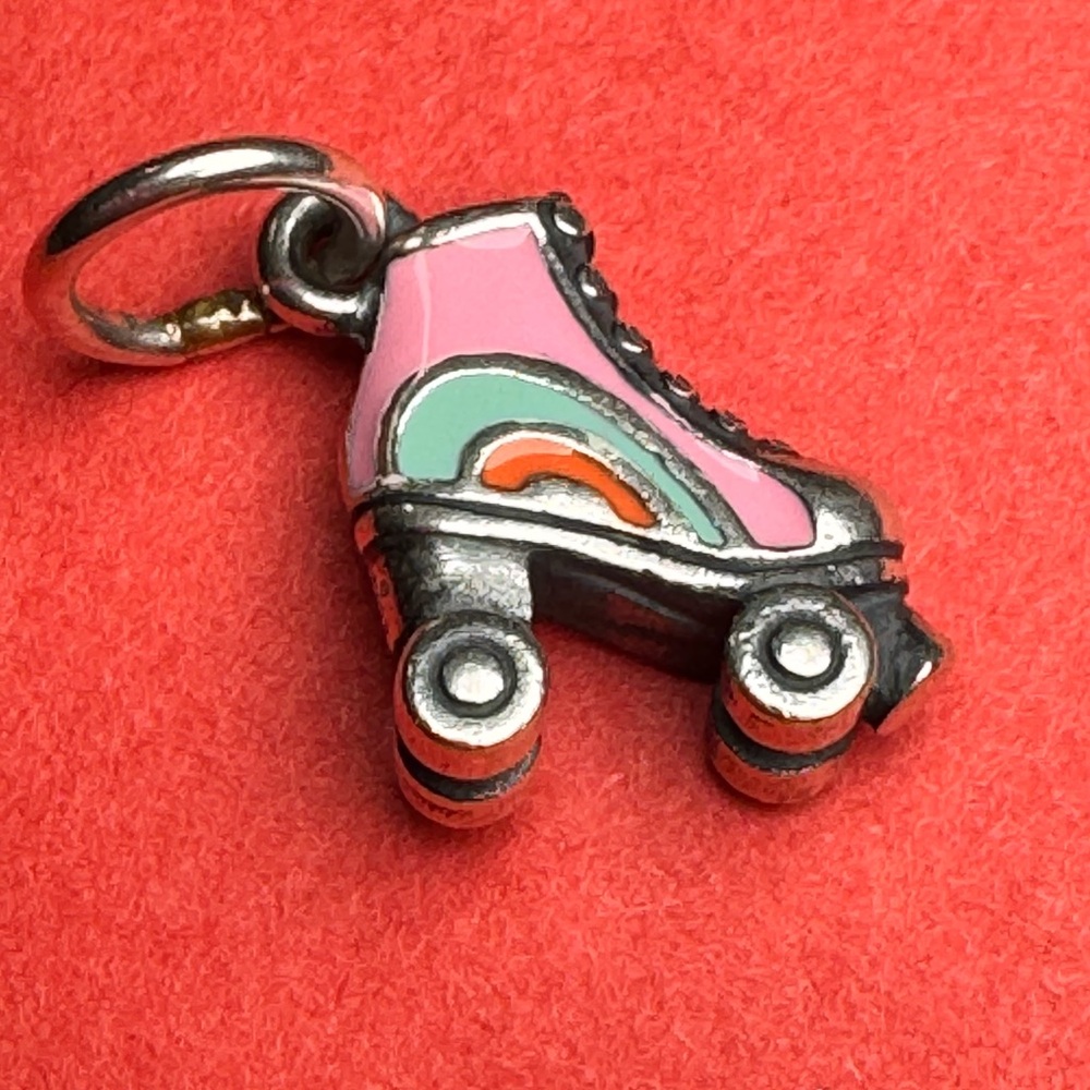 Enamel Roller Skate Charm
